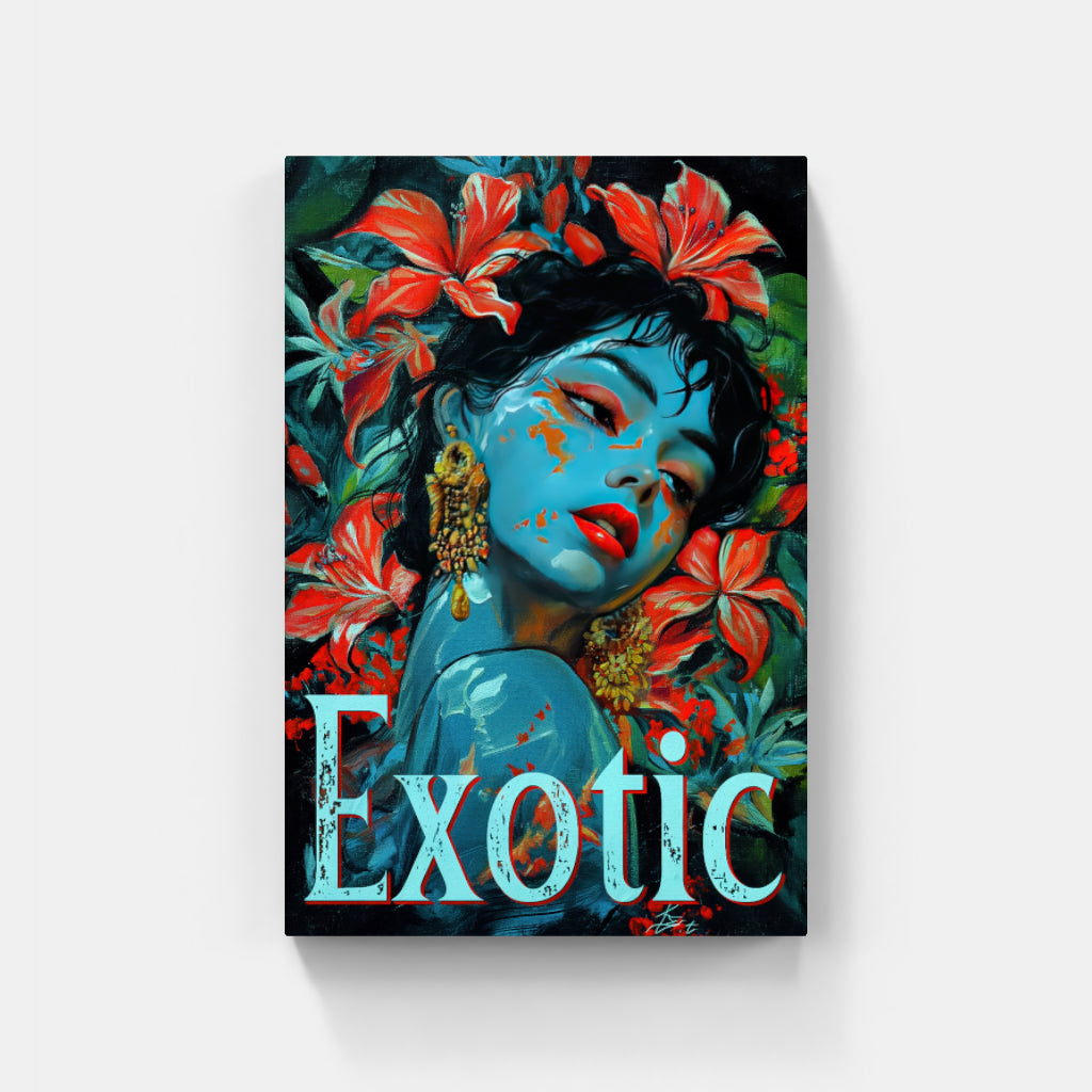Exotic Floral Portrait