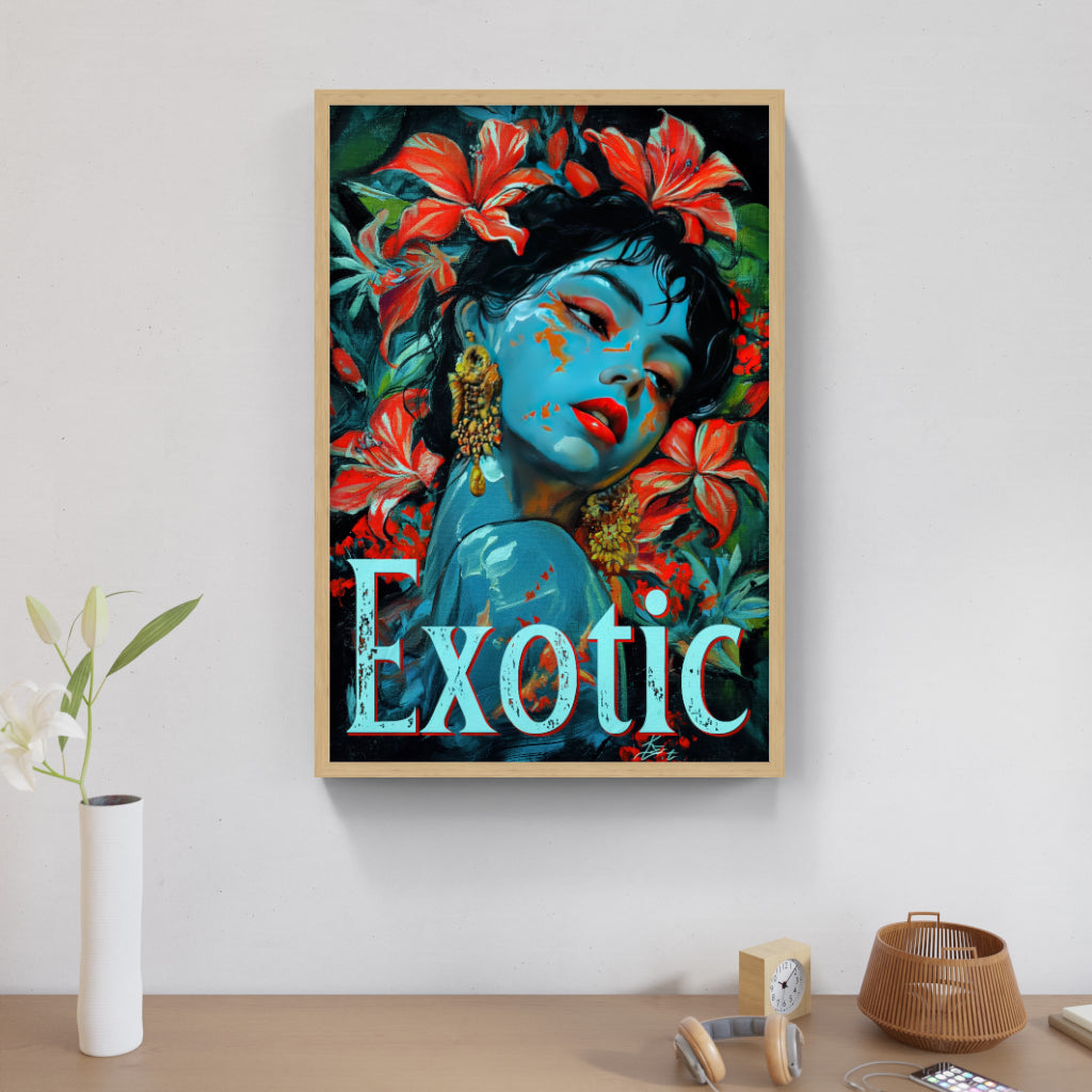 Exotic Floral Portrait
