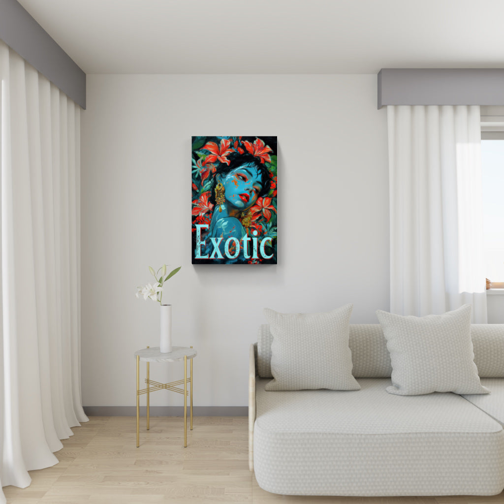 Exotic Floral Portrait
