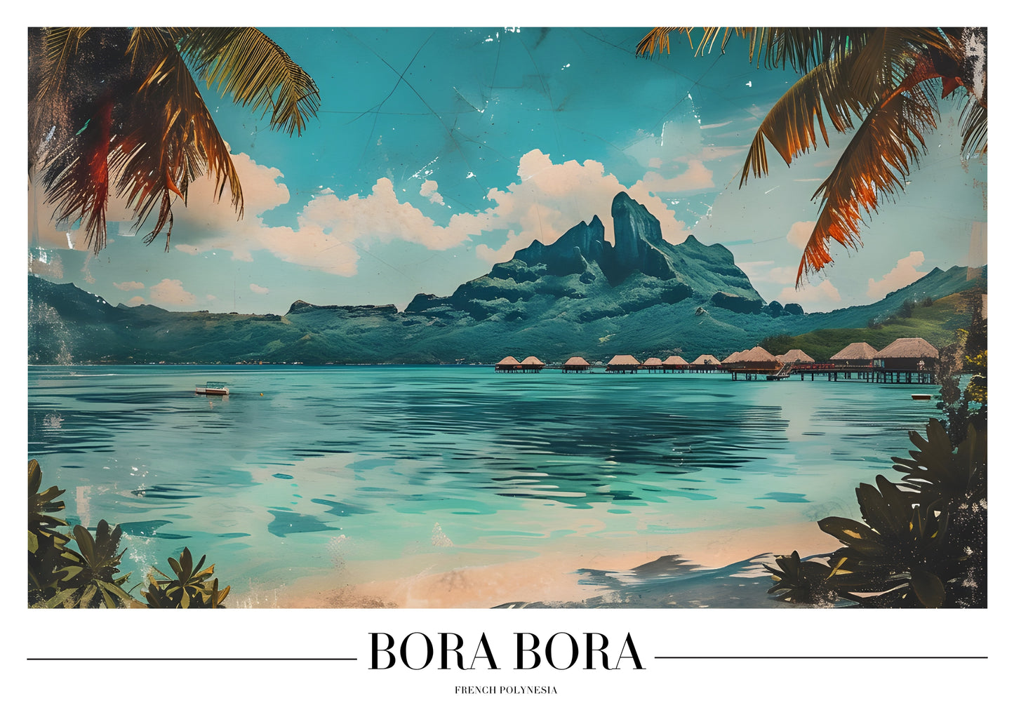 Bora Bora Paradise: Overwater Haven