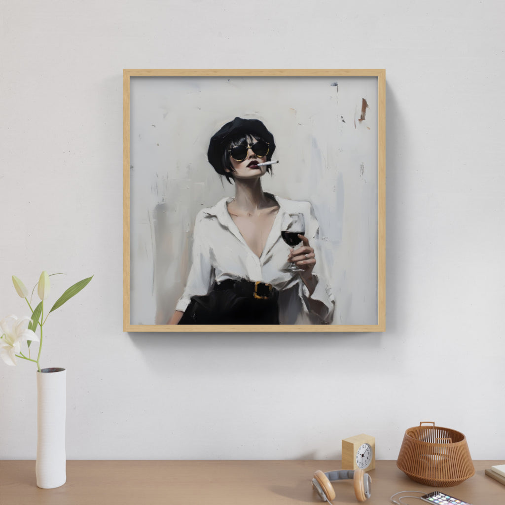 Chic Noir Muse -