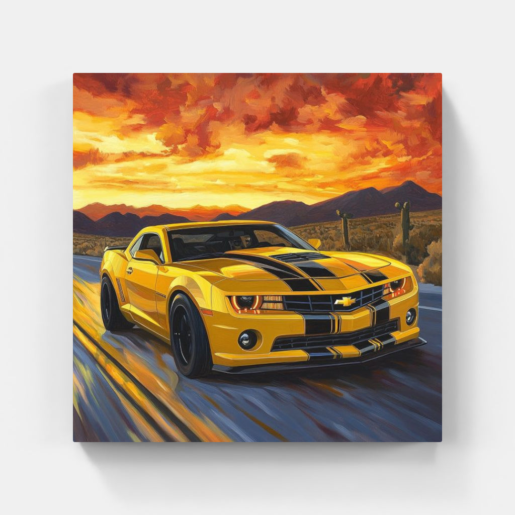 Desert Thunder: Chevrolet Camaro Z28
