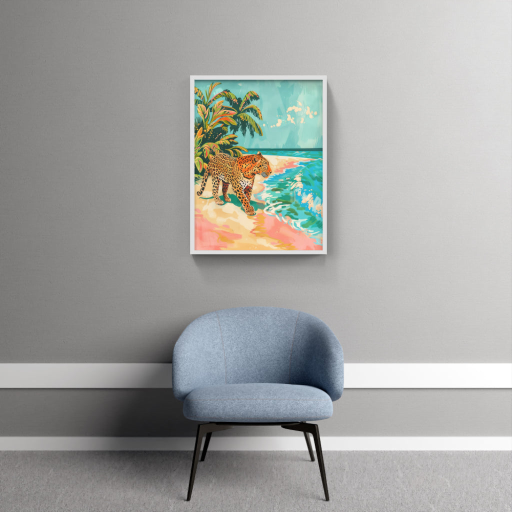 Seaside Majesty: Leopard's Domain