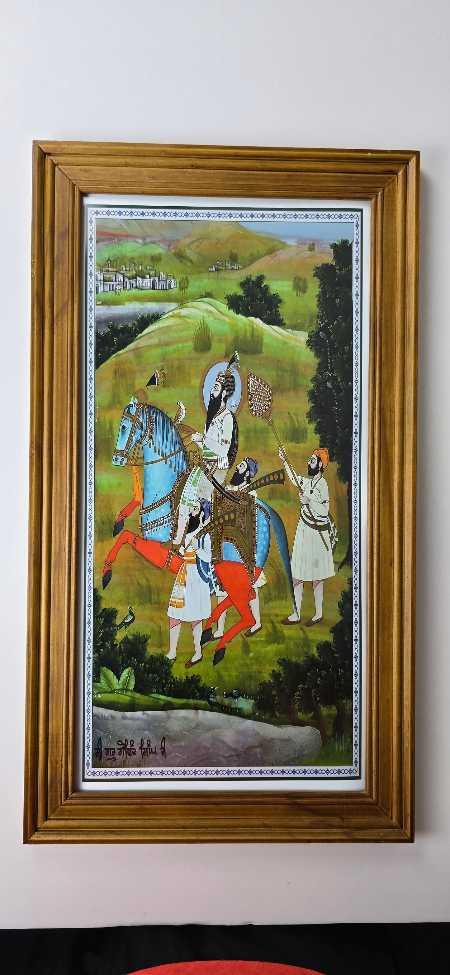 Guru Gobind Singh Ji’s Historic Cavalry Portrait