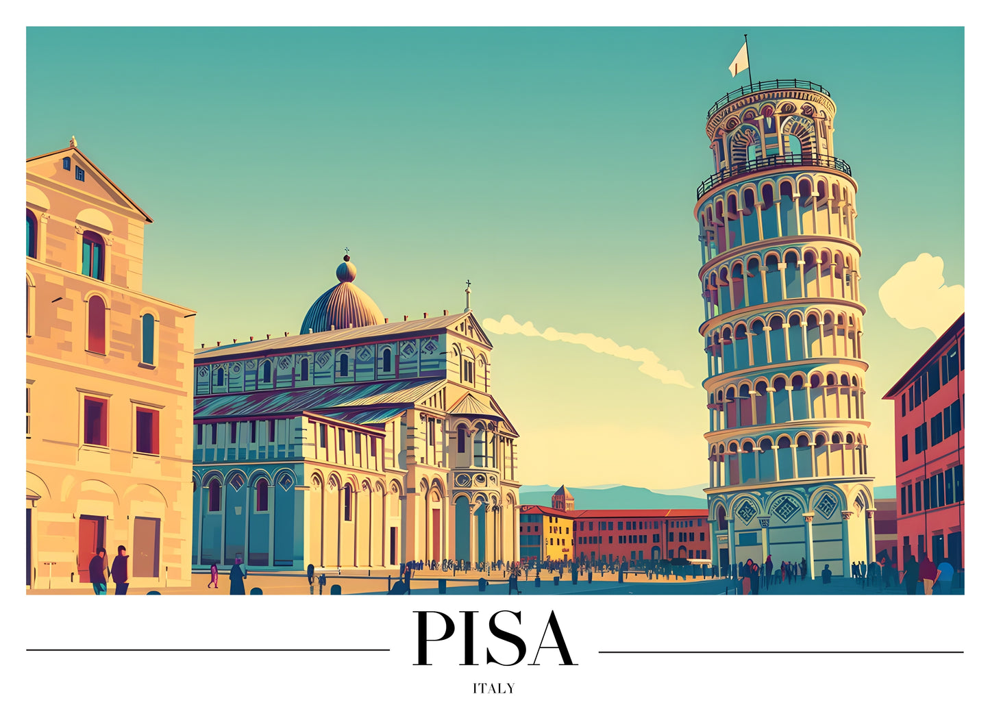 Pisa Perfection: Leaning Charm