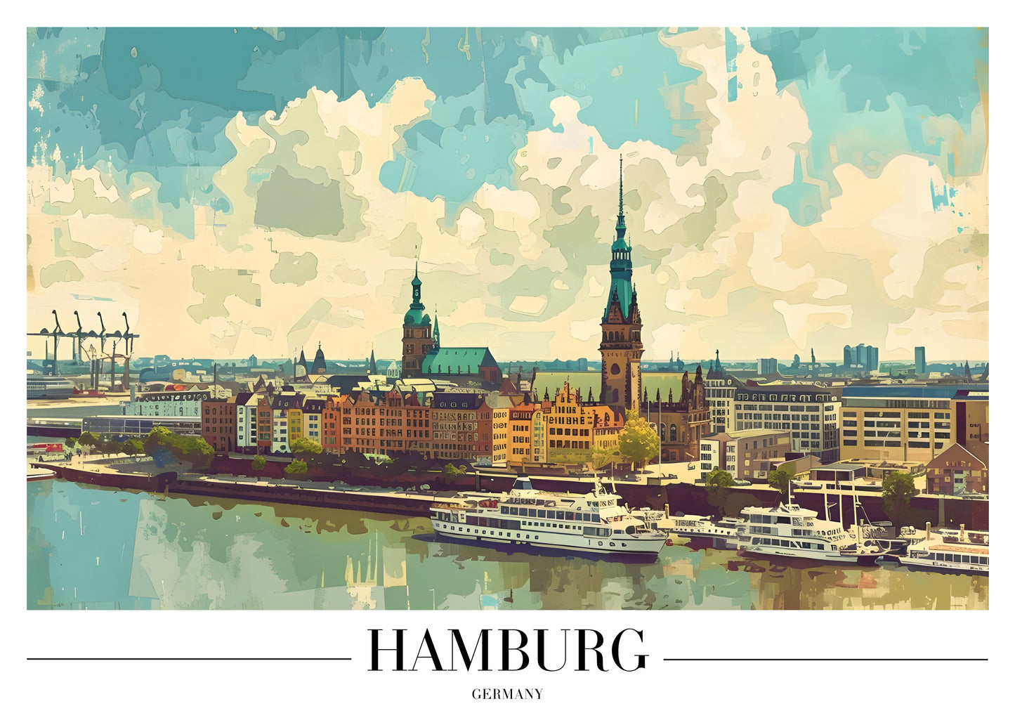 Hamburg Haven: Harbor Serenity