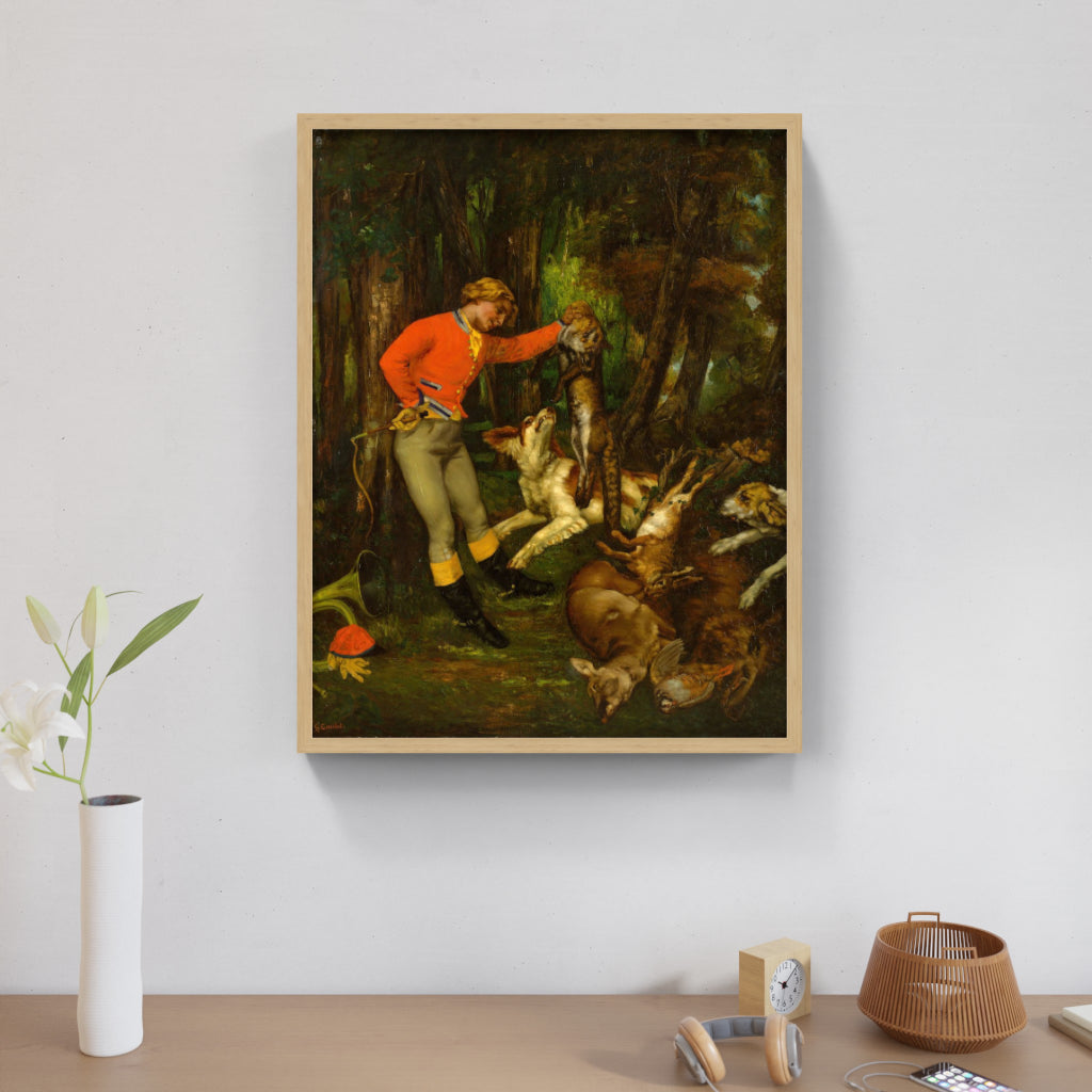 Victorious Hunt - A Rustic Triumph