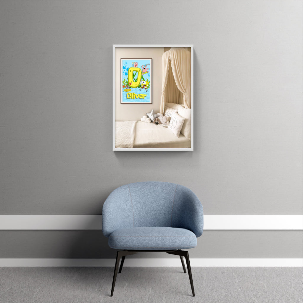 Personalized SpongeBob SquarePants Framed Art Set