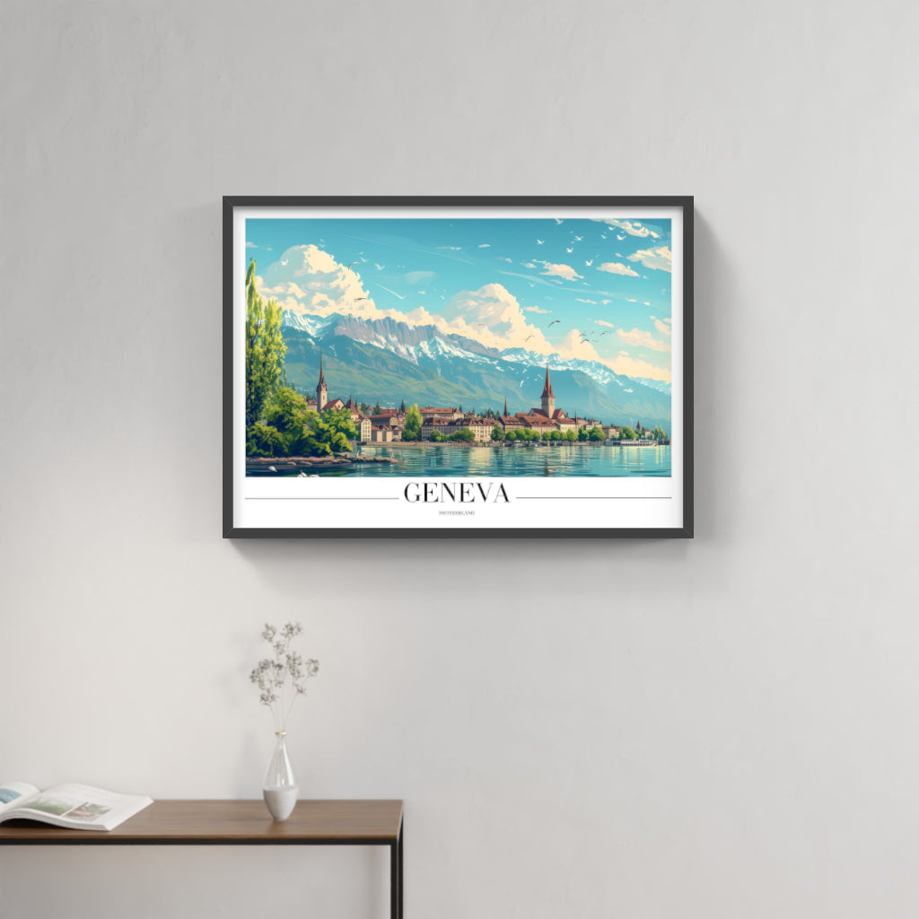 Geneva Elegance: Swiss Lakefront