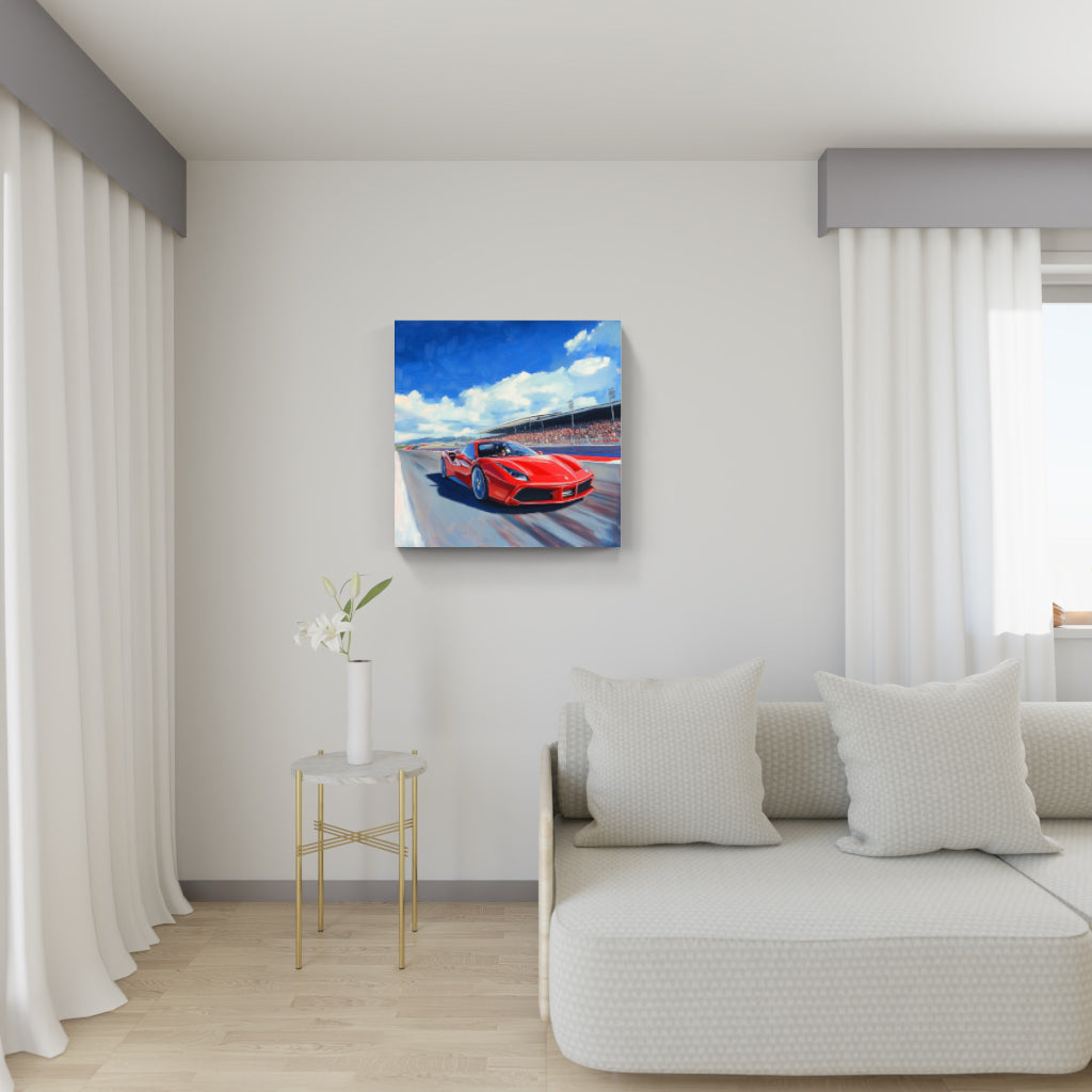 Racing Thrills: Ferrari 488 GTB