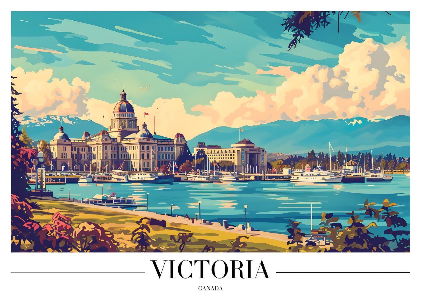 Victoria Serenity: Coastal Elegance