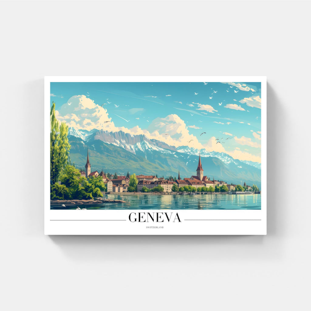 Geneva Elegance: Swiss Lakefront