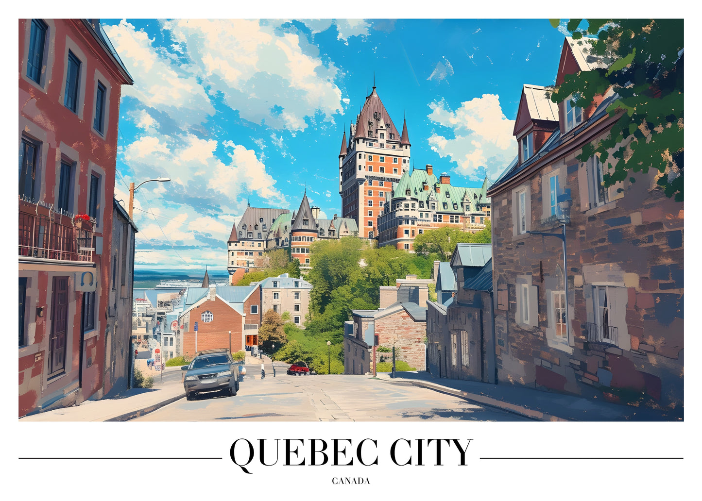 Quebec City Charm: European Flair in Canada
