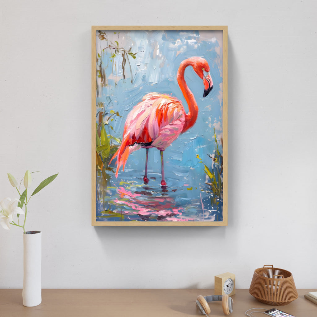 Blush Serenity Flamingo