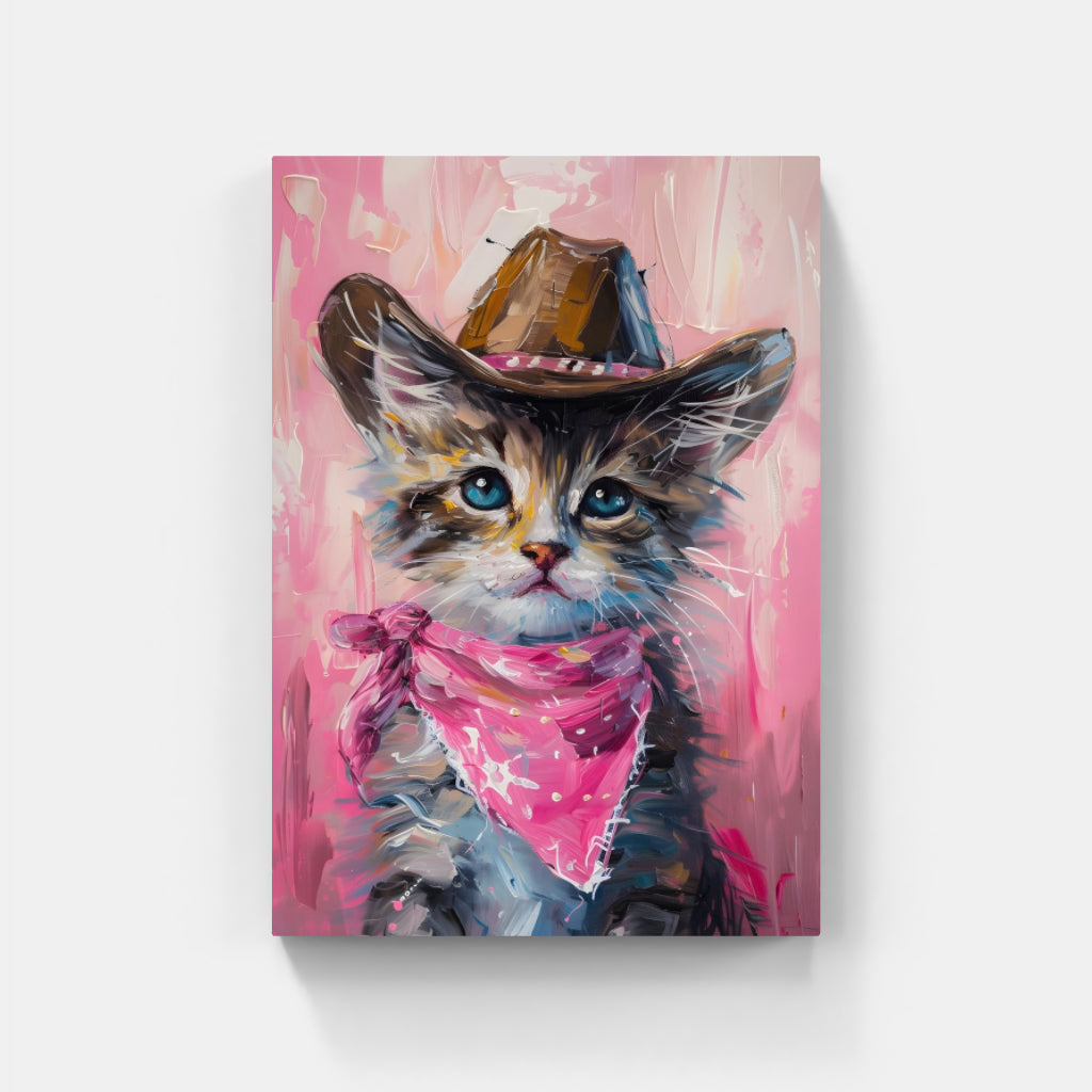 Cowboy Kitty Charm