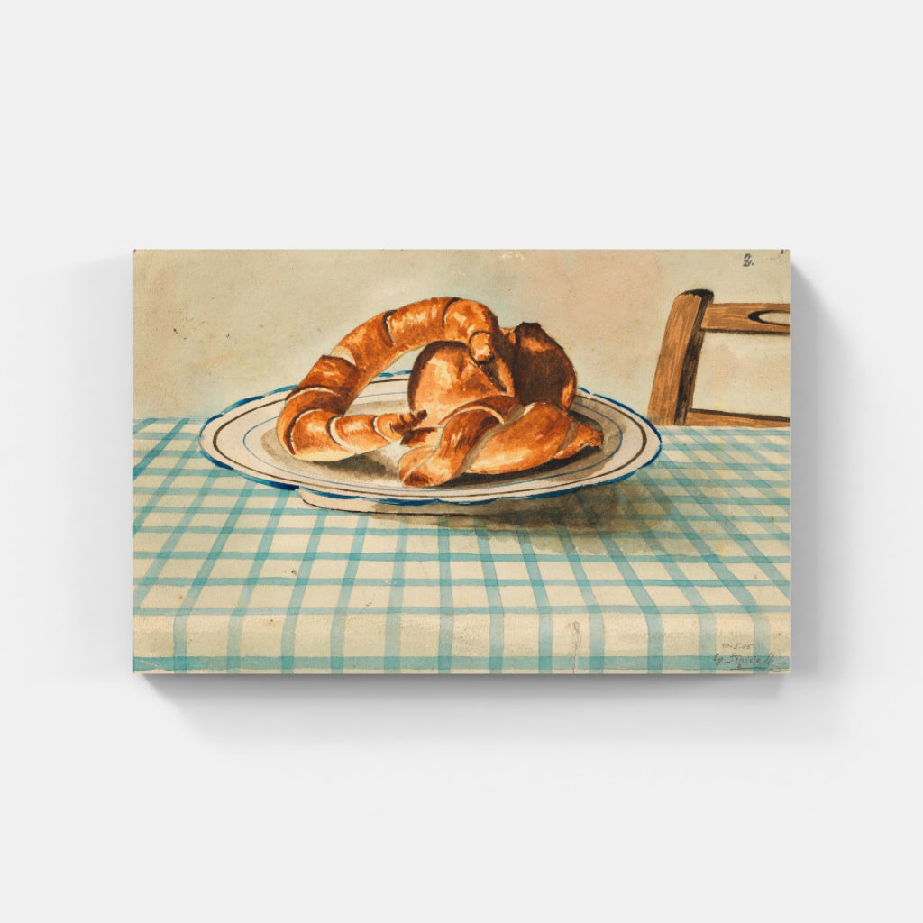 Stillleben mit Gebäckteller (ca. 1905)