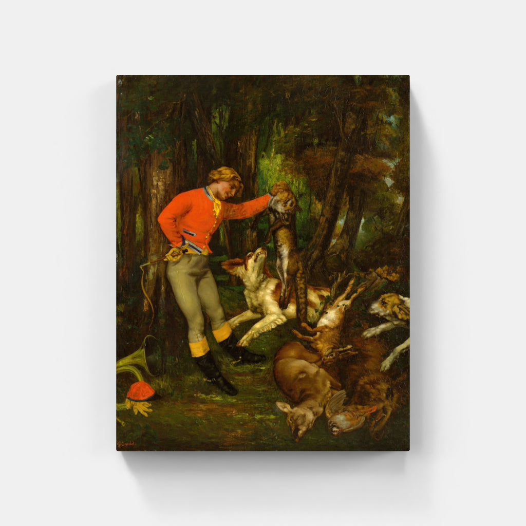 Victorious Hunt - A Rustic Triumph