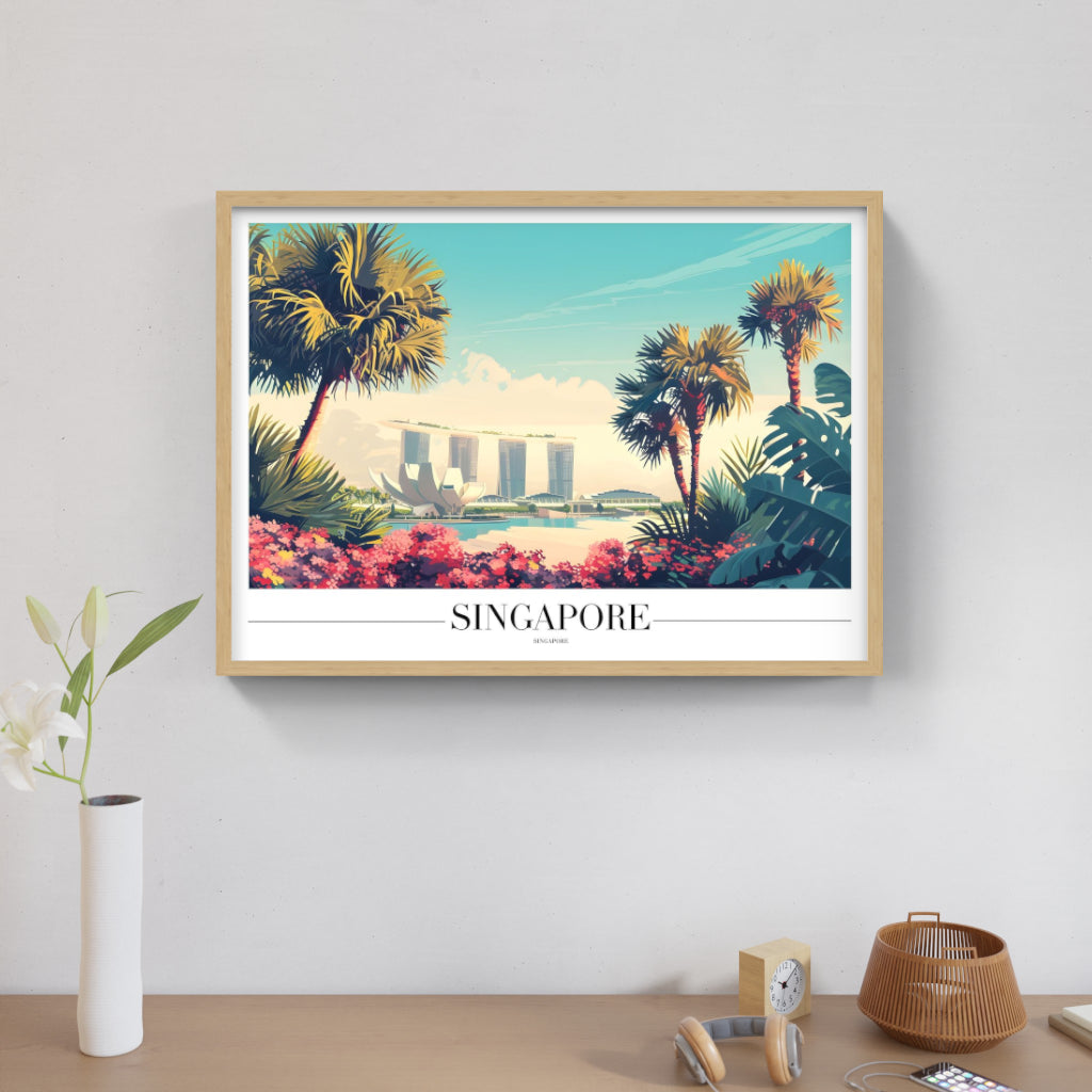 Singapore Skyline: Modern Oasis