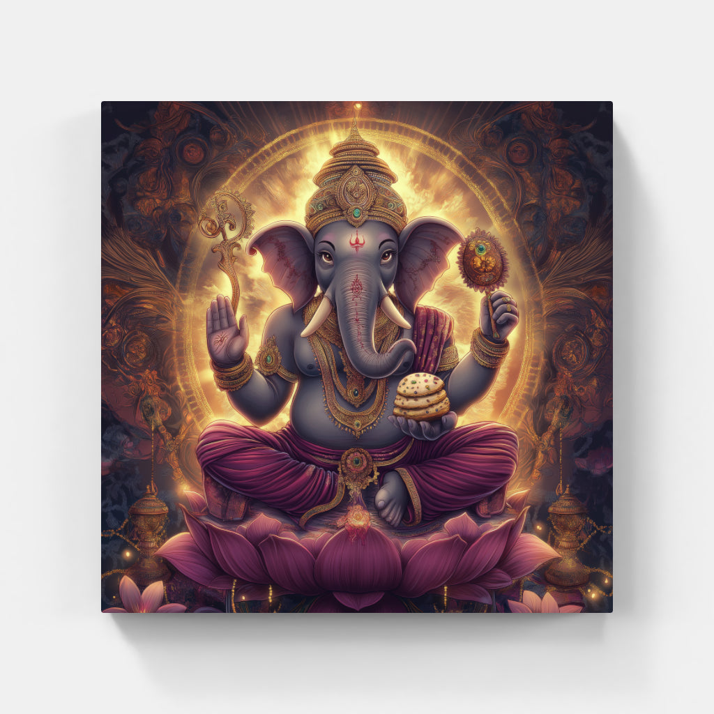 Ganesh: The Radiance of Prosperity