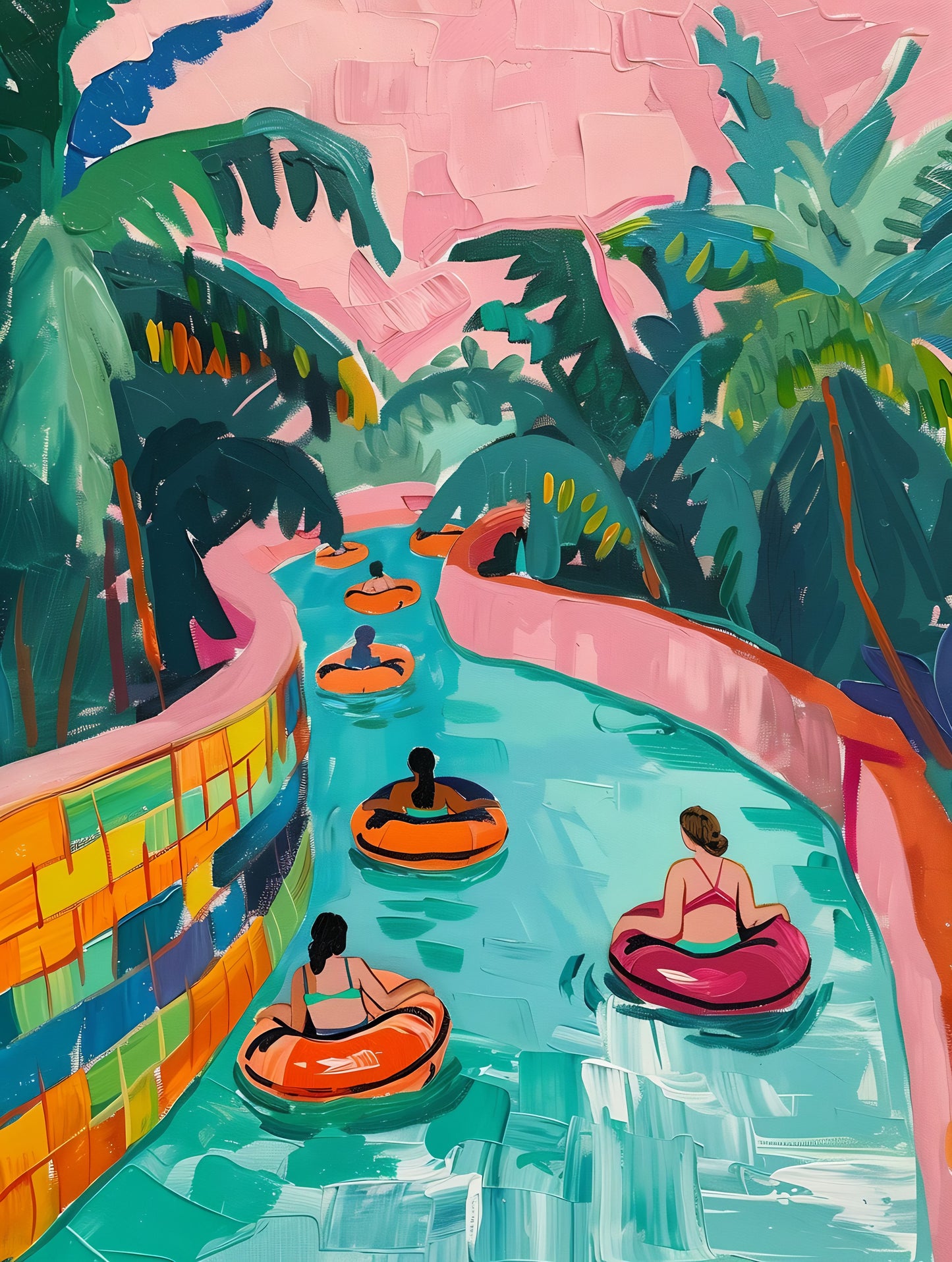 Tropical Drift: Lazy River Bliss
