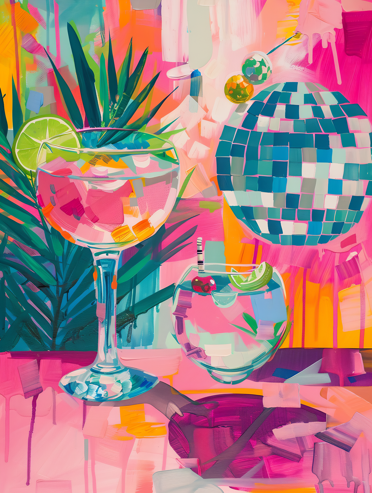 Vibrant Disco Delight