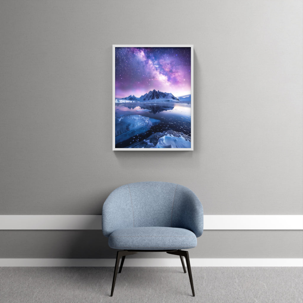 Galactic Glacier Reflections