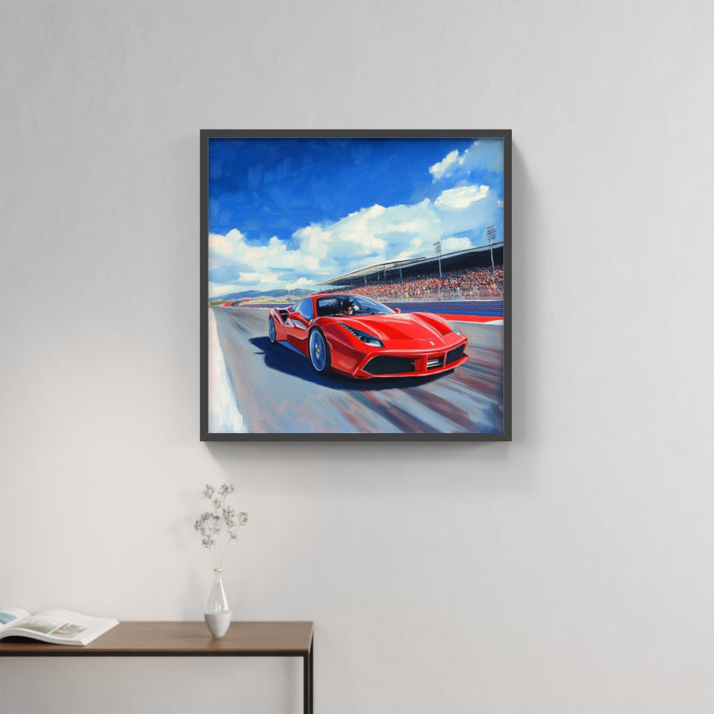 Racing Thrills: Ferrari 488 GTB