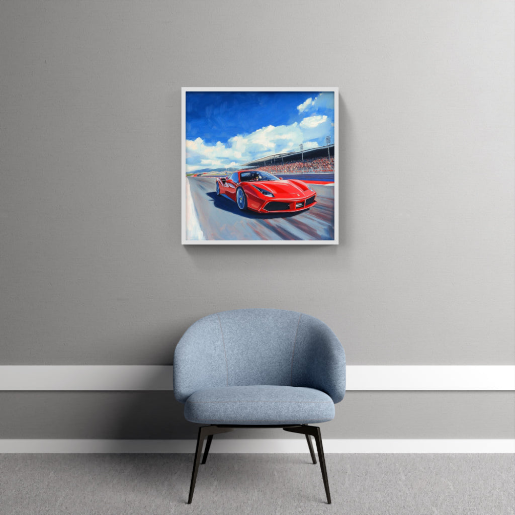 Racing Thrills: Ferrari 488 GTB