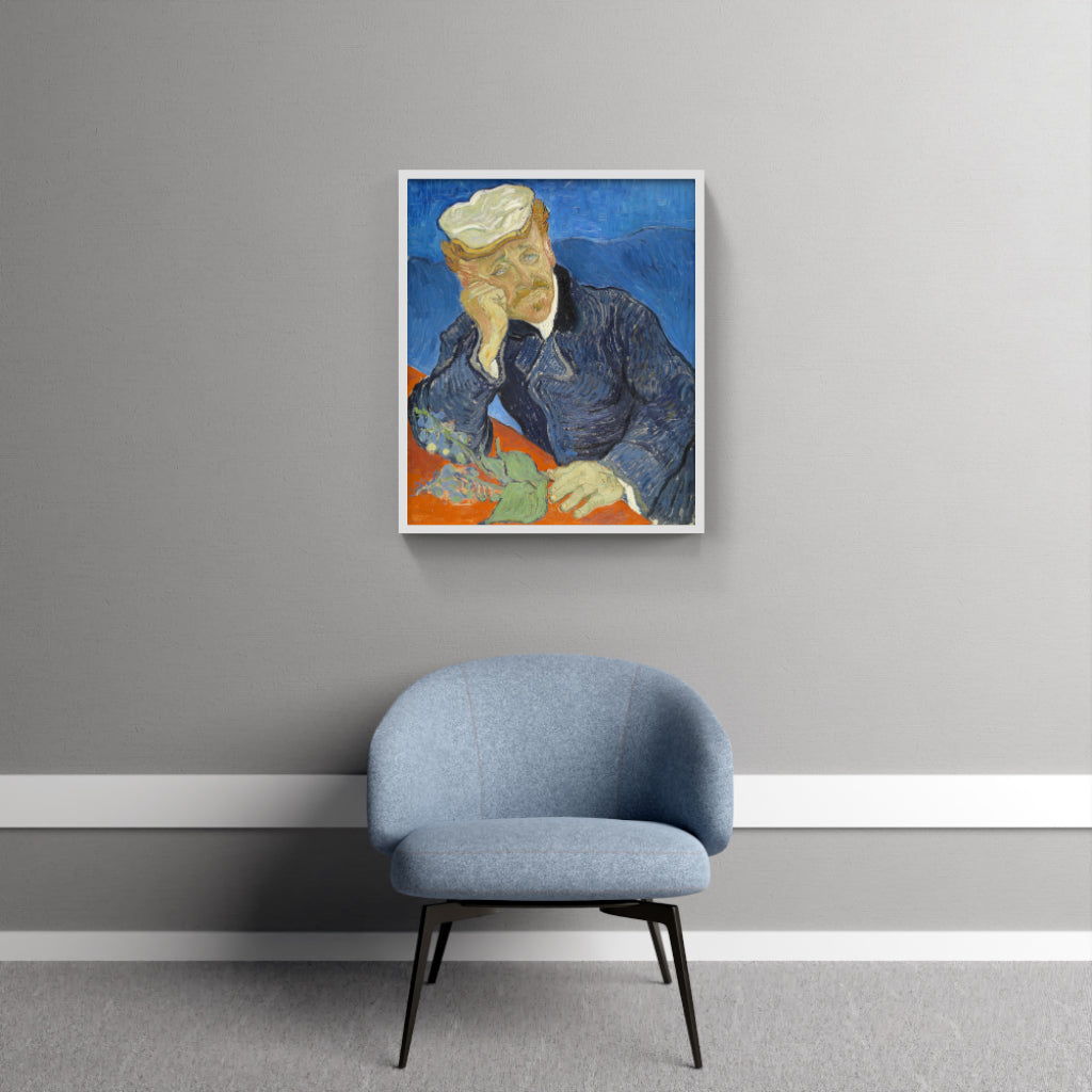 The Doctor's Gaze - Portrait of Dr. Gachet