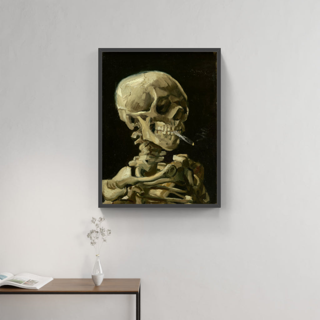 Smoking Shadows - Skeleton with a Cigarette