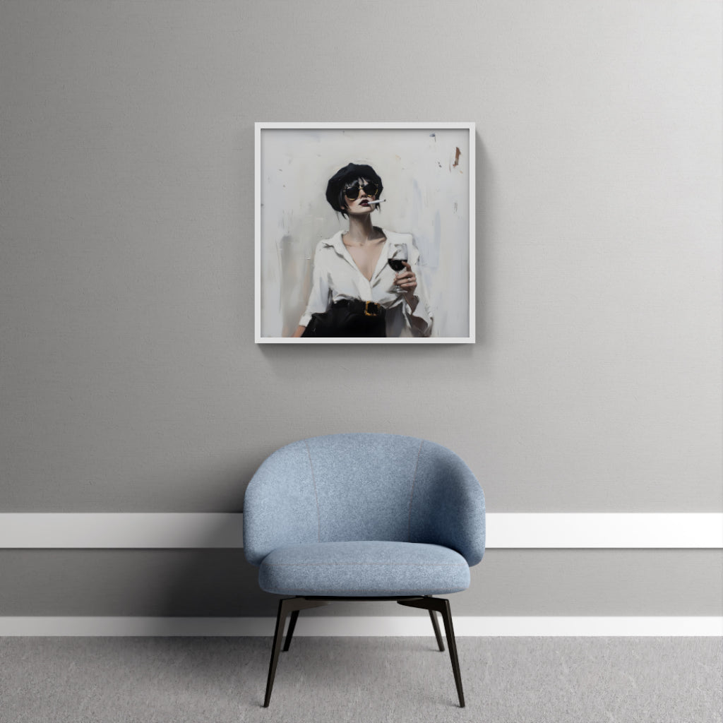 Chic Noir Muse -