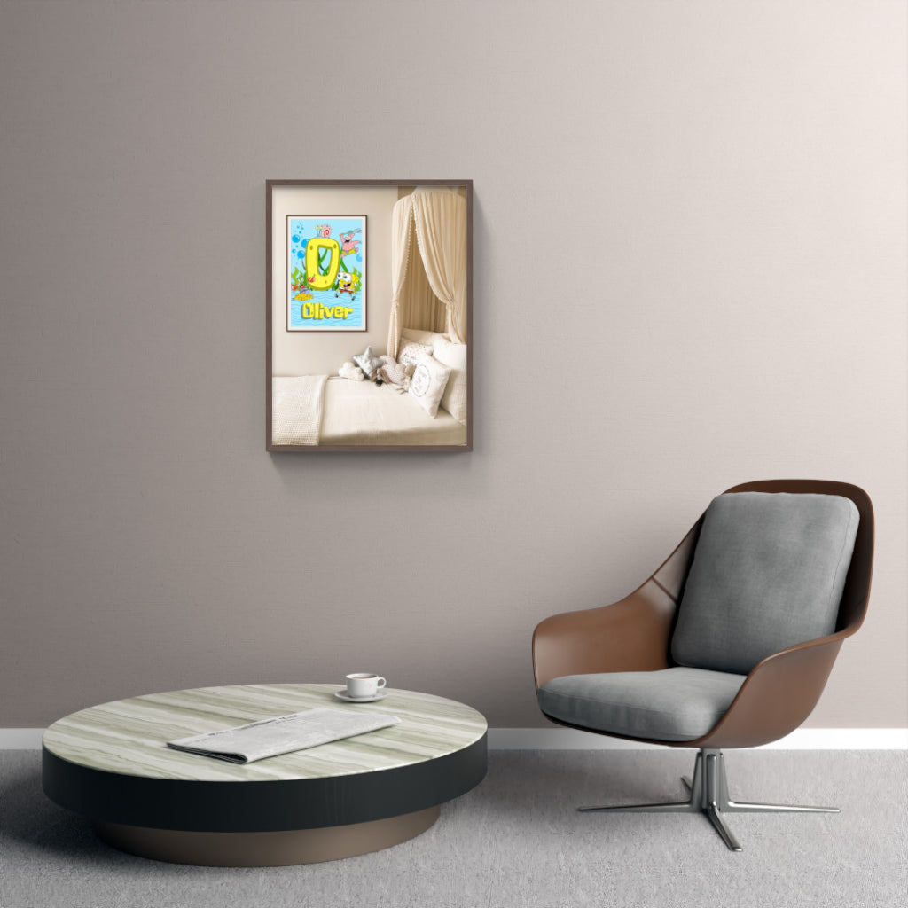 Personalized SpongeBob SquarePants Framed Art Set