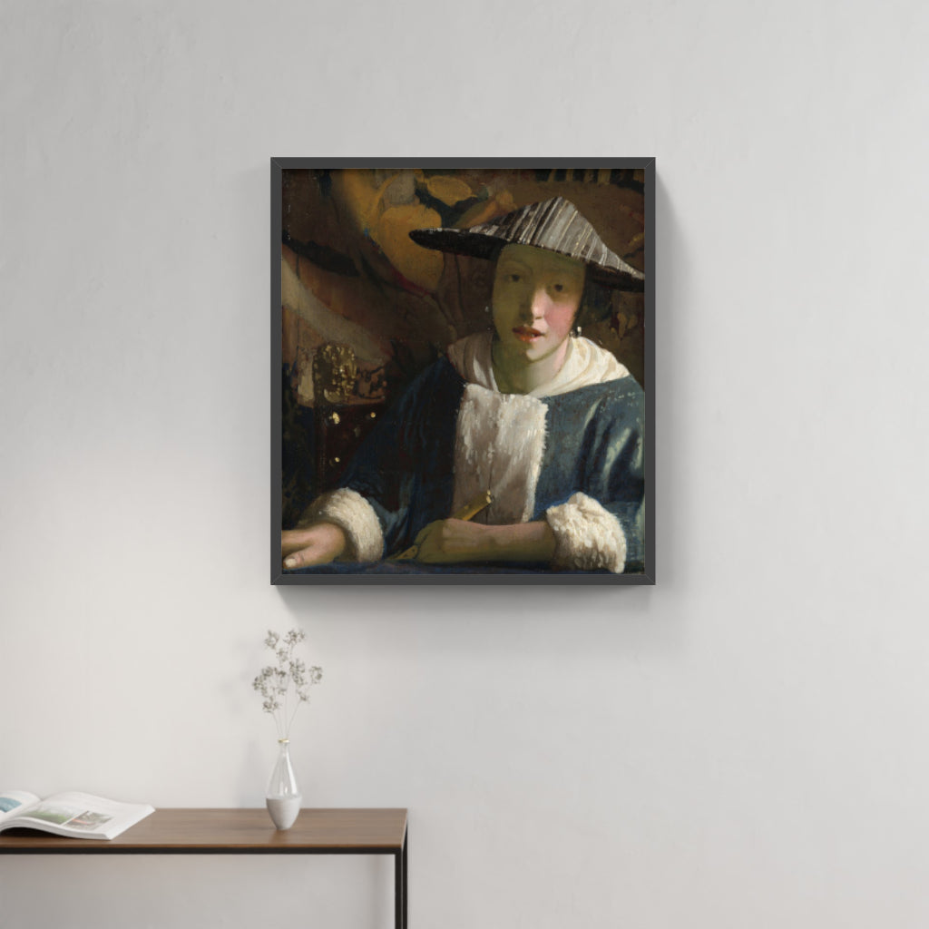 Timeless Elegance - Girl with a Flute