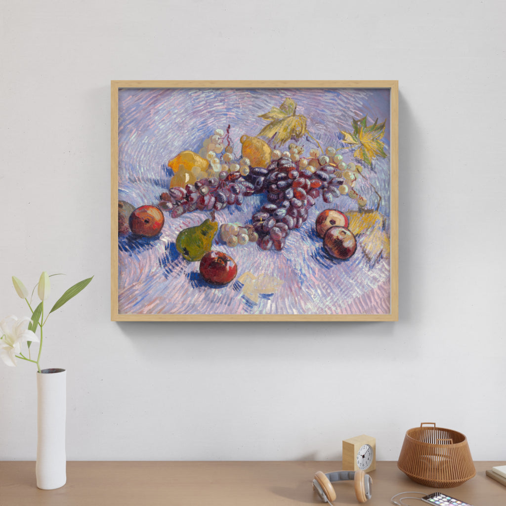 Harvest Glow - Grapes and Fruits Ensemble