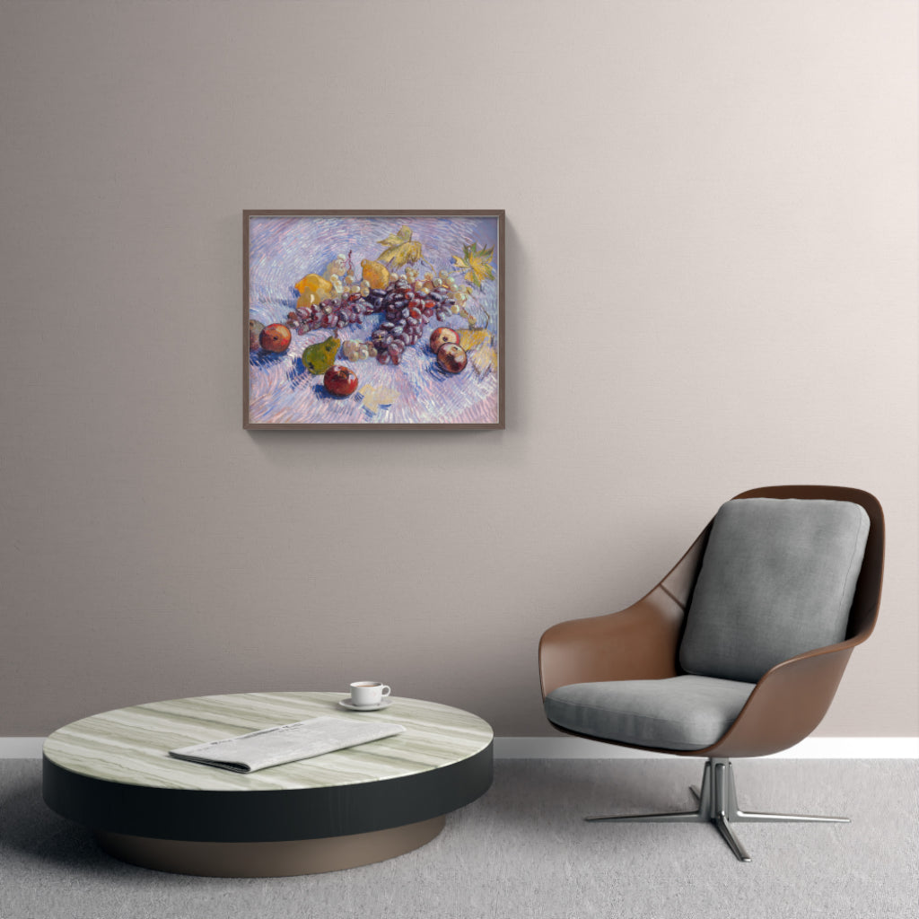 Harvest Glow - Grapes and Fruits Ensemble