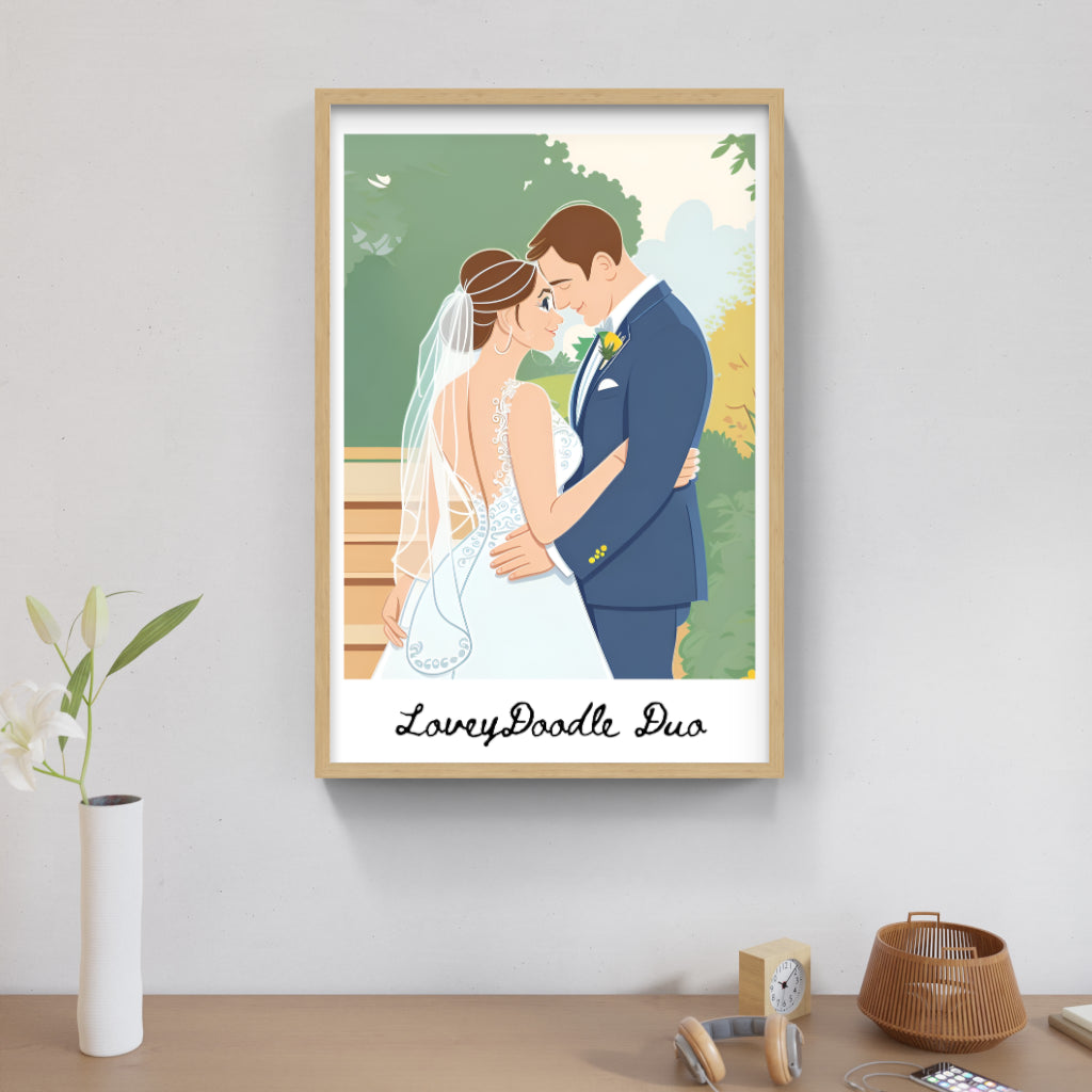 Custom 2D Cartoon Portrait
