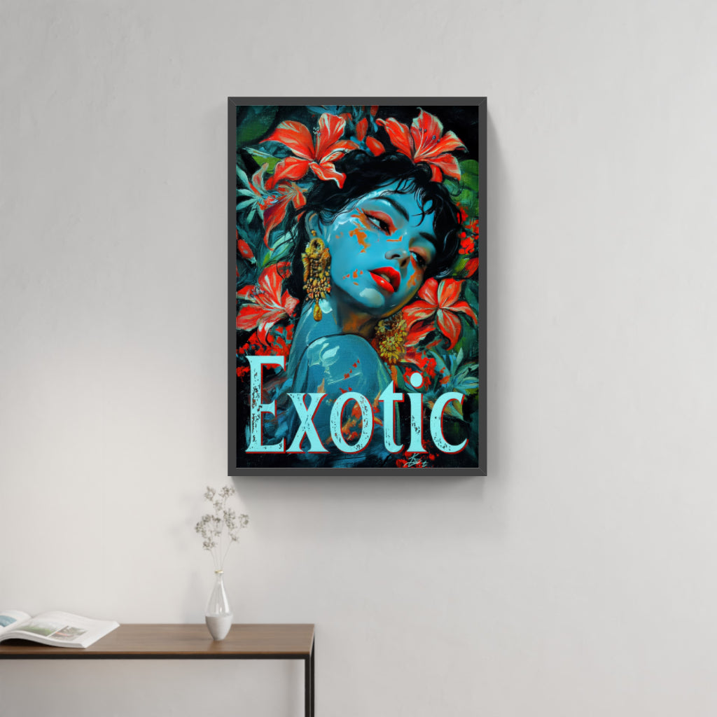Exotic Floral Portrait