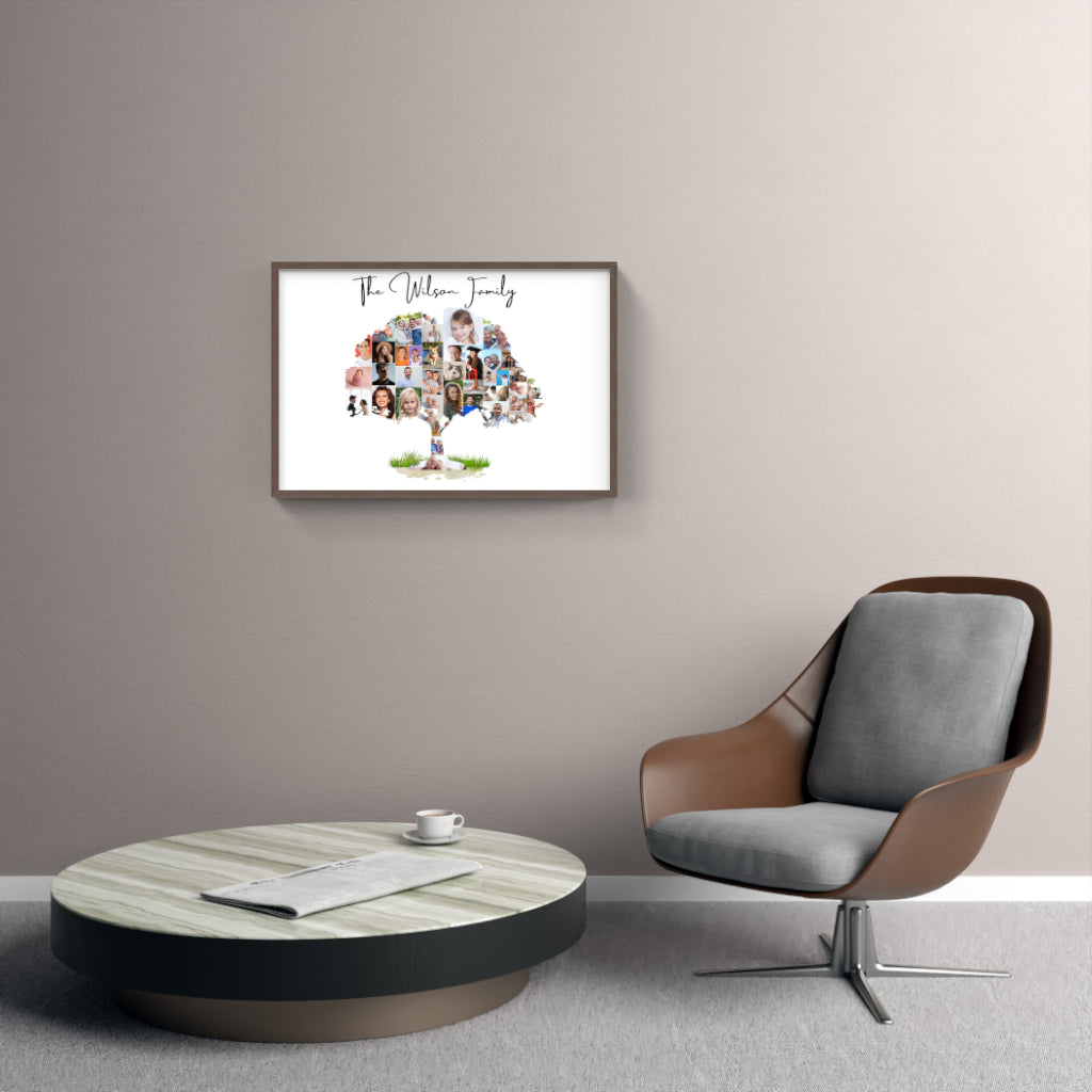 Family Tree Photo Collage