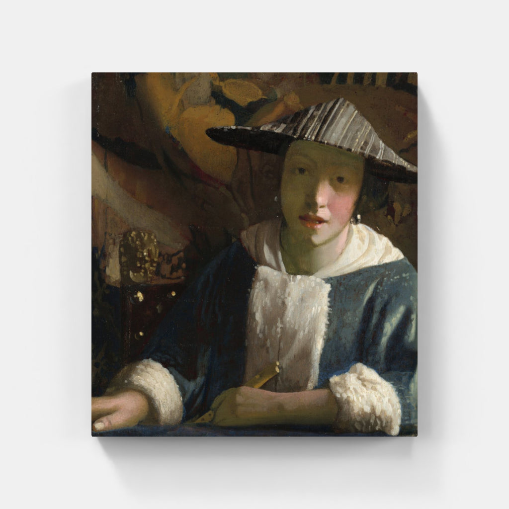 Timeless Elegance - Girl with a Flute
