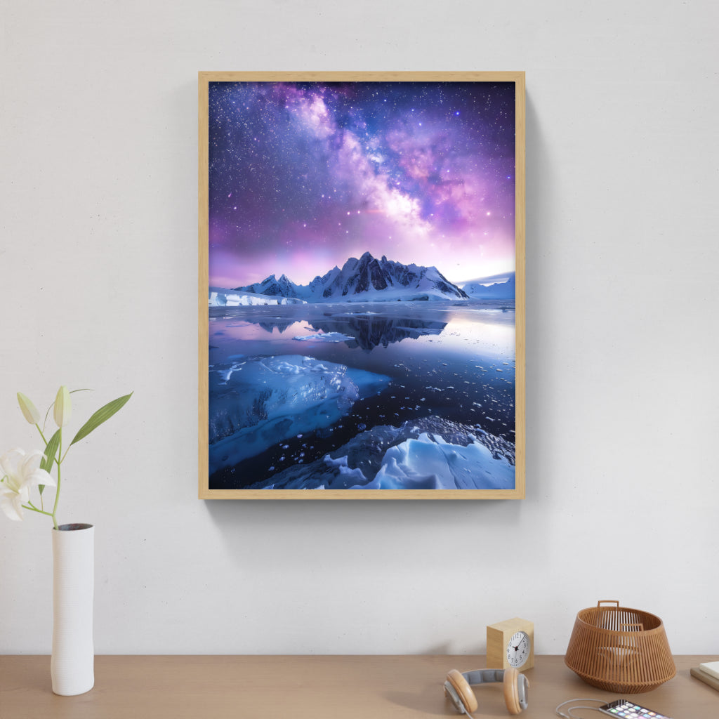 Galactic Glacier Reflections