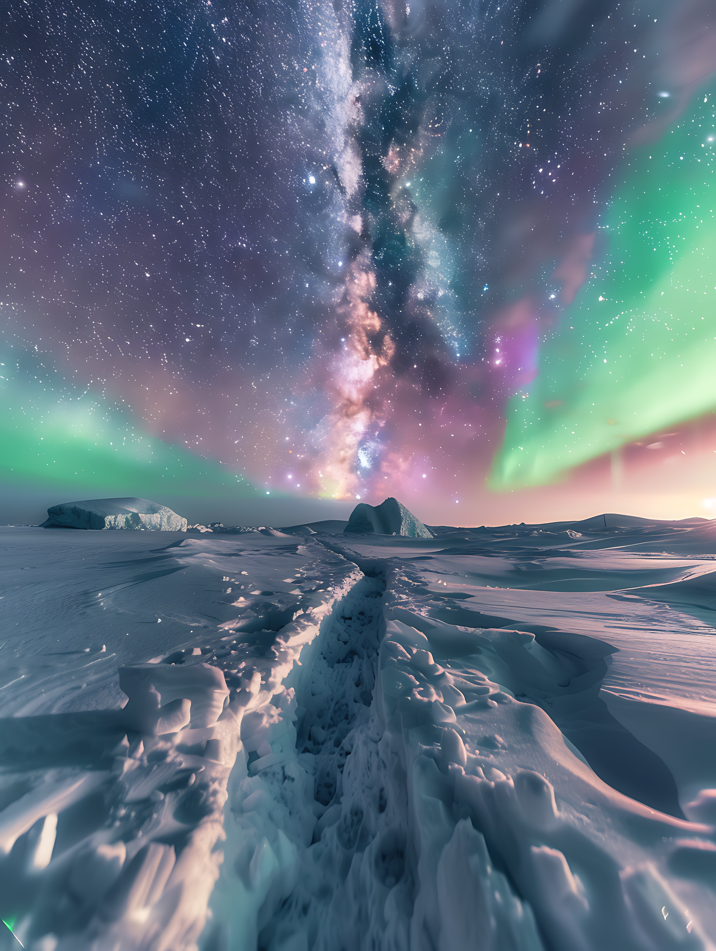 Celestial Arctic Path