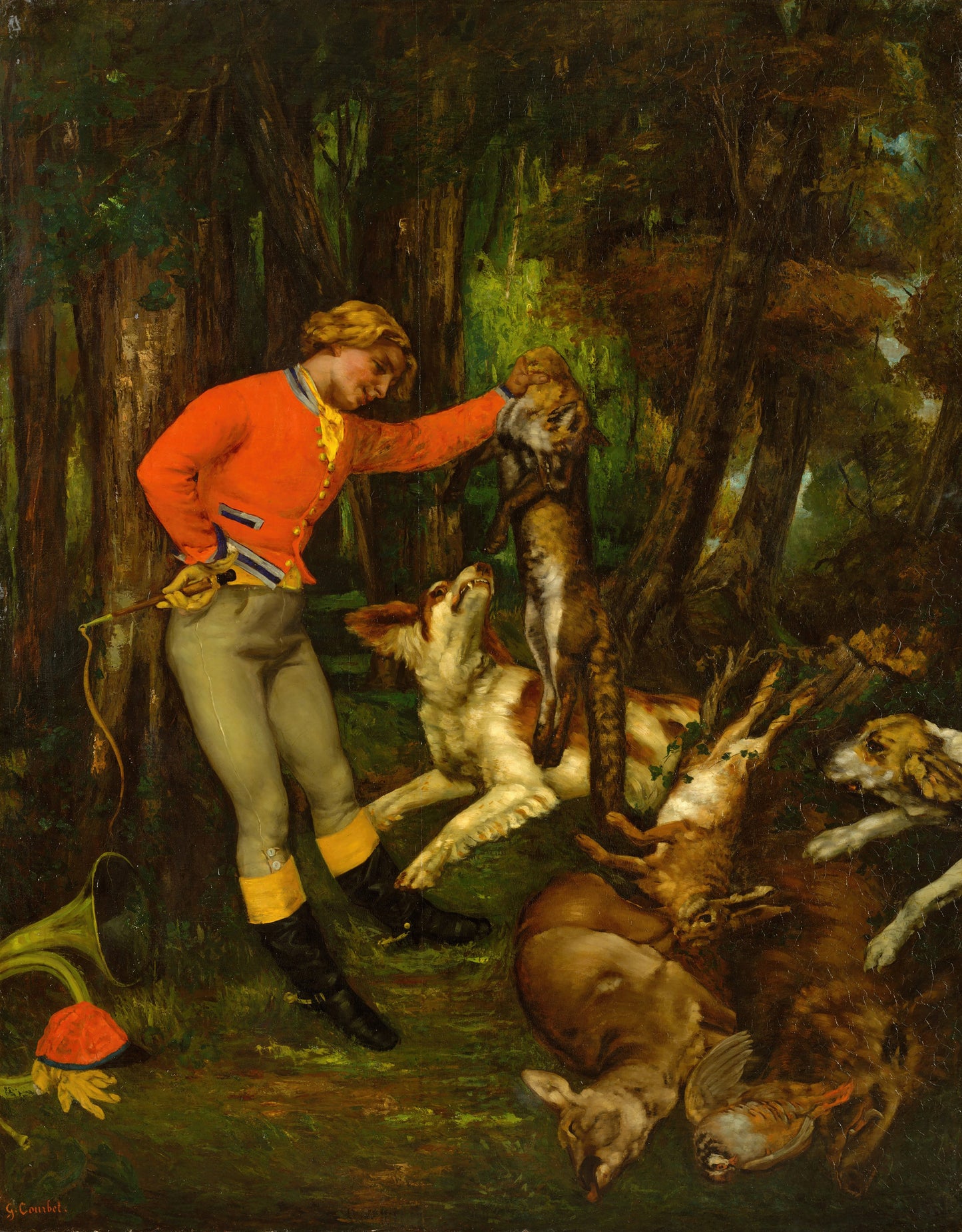 Victorious Hunt - A Rustic Triumph