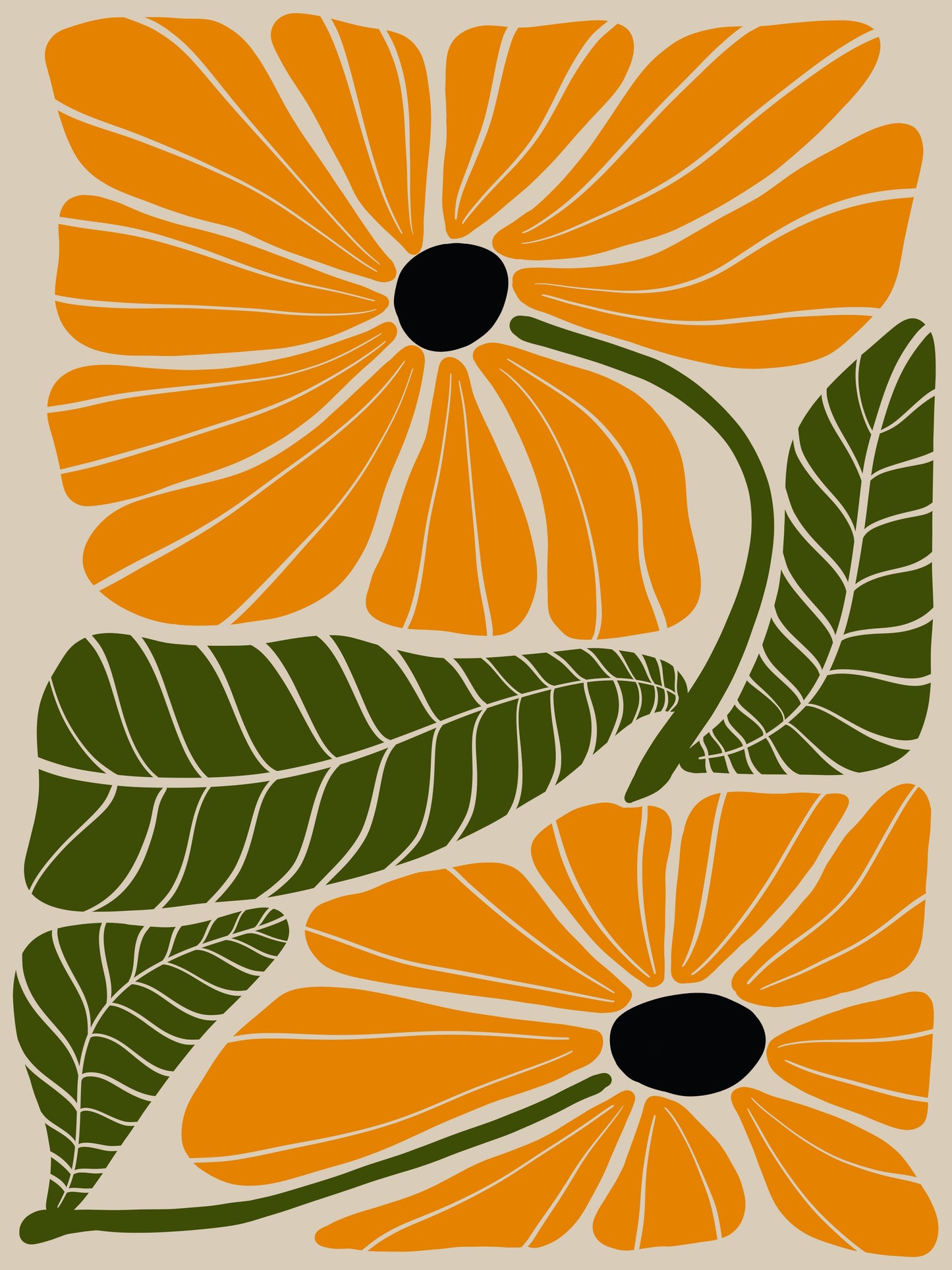 Golden Blooms