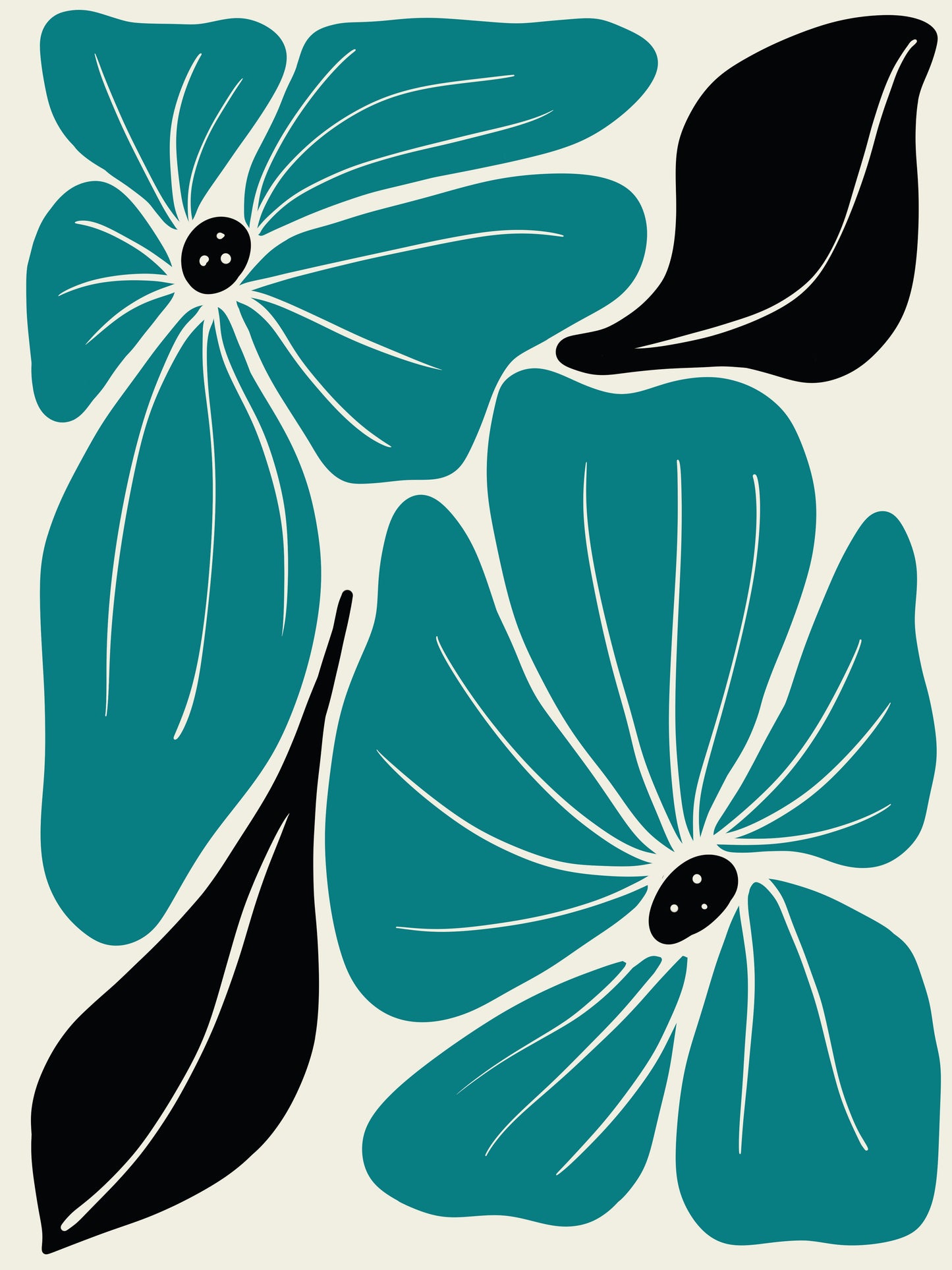 Teal Bloom