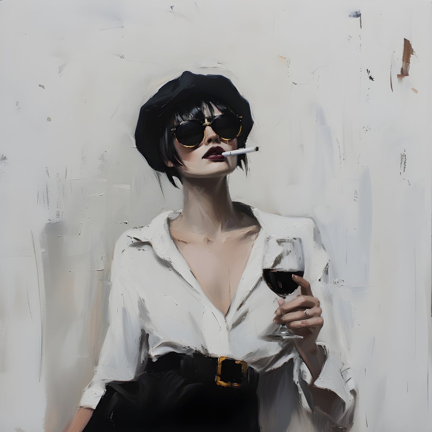 Chic Noir Muse -