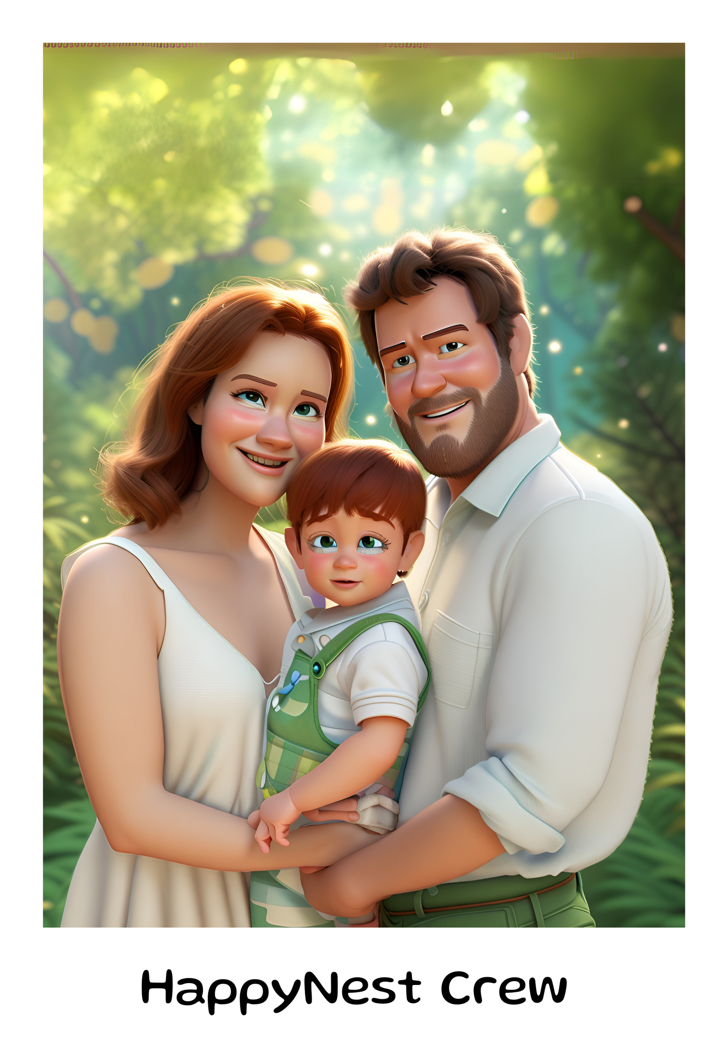 Custom 3D Cartoon Portrait