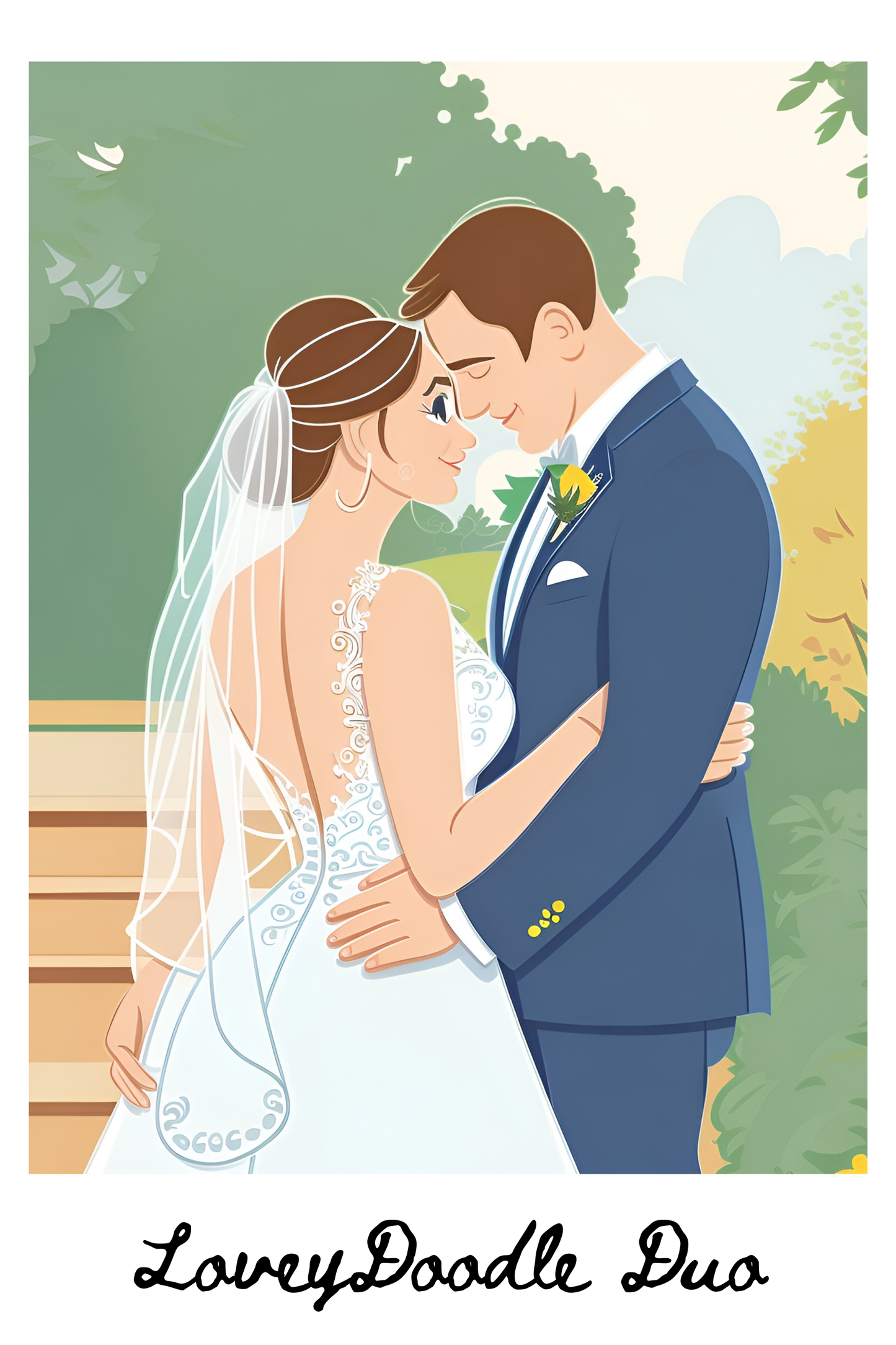 Custom 2D Cartoon Portrait