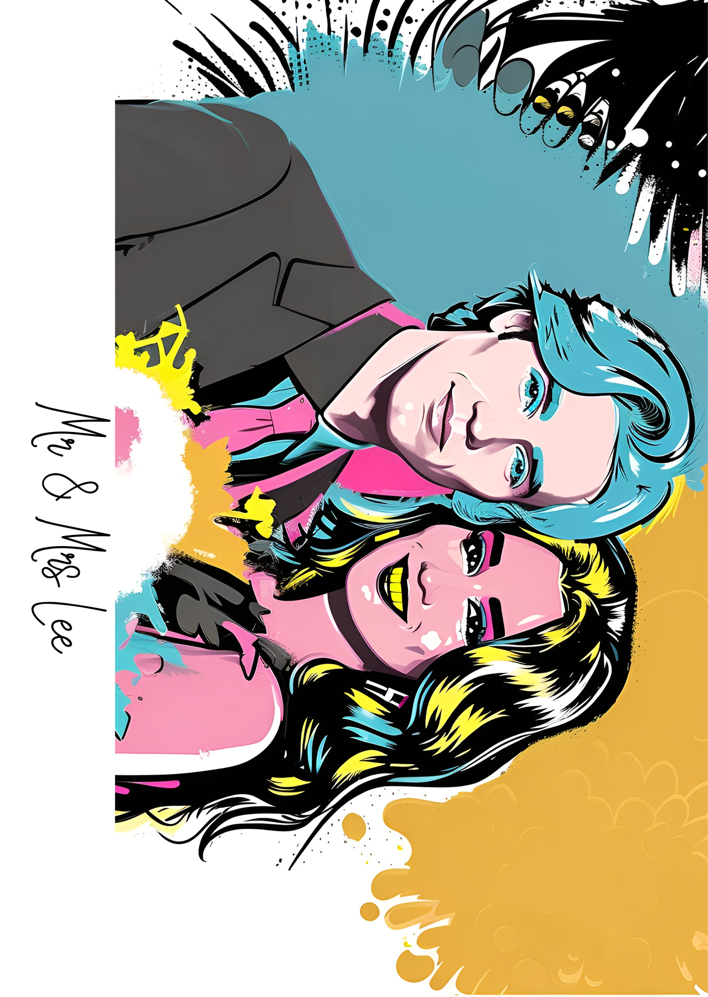 Custom Pop Art Portrait – Vibrant & Modern Artwork