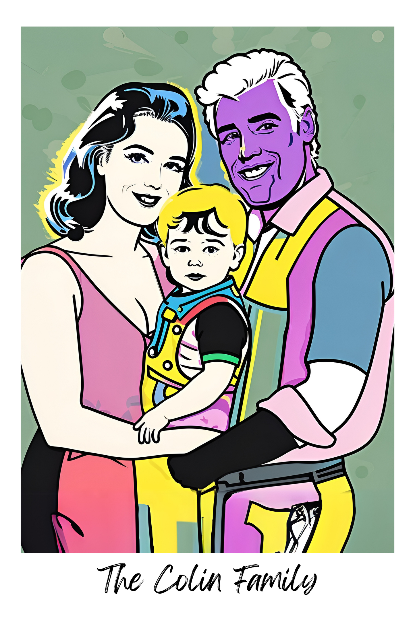 Custom Pop Art Portrait – Vibrant & Modern Artwork