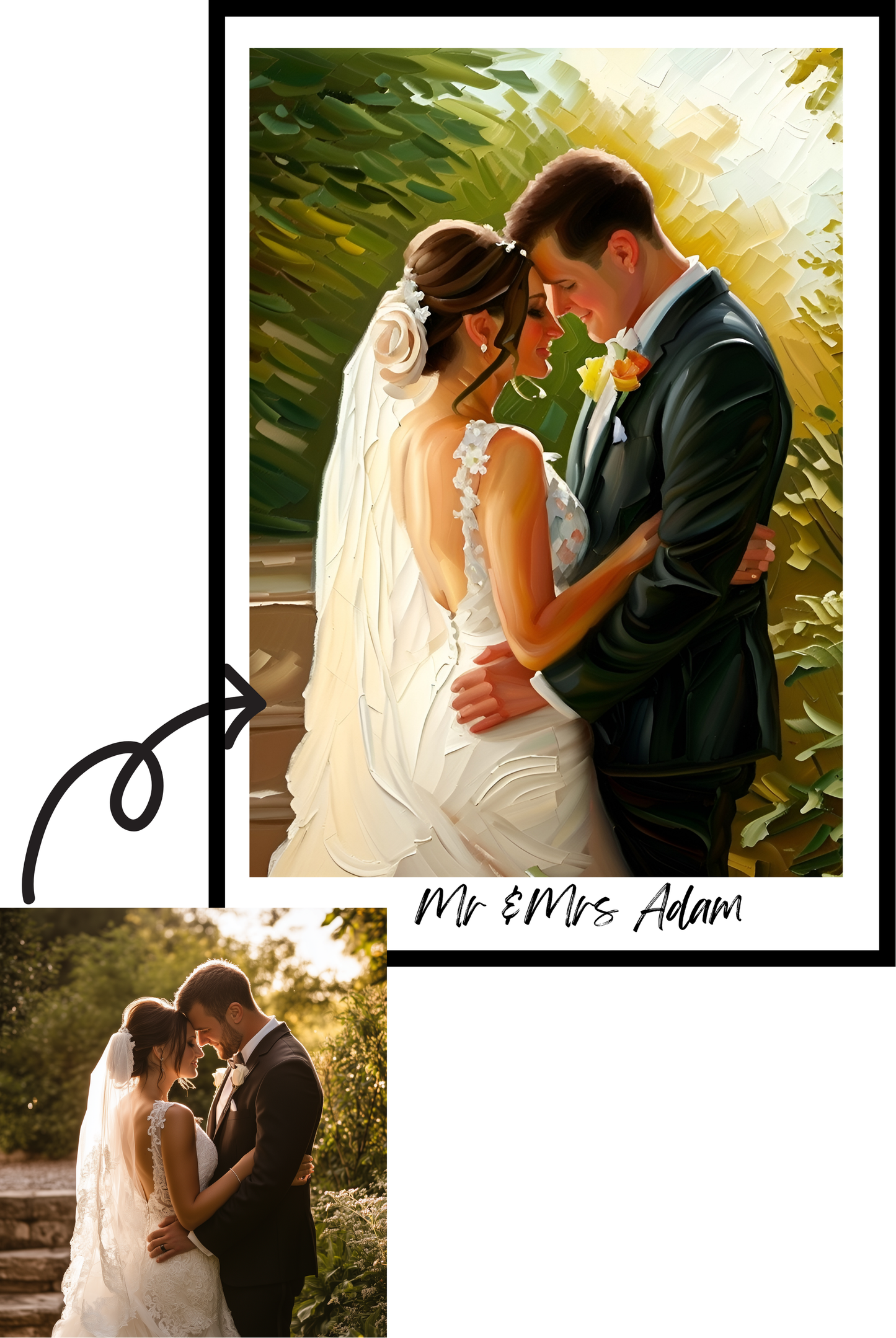 Masterpiece Strokes - Oil Painting Portrait
